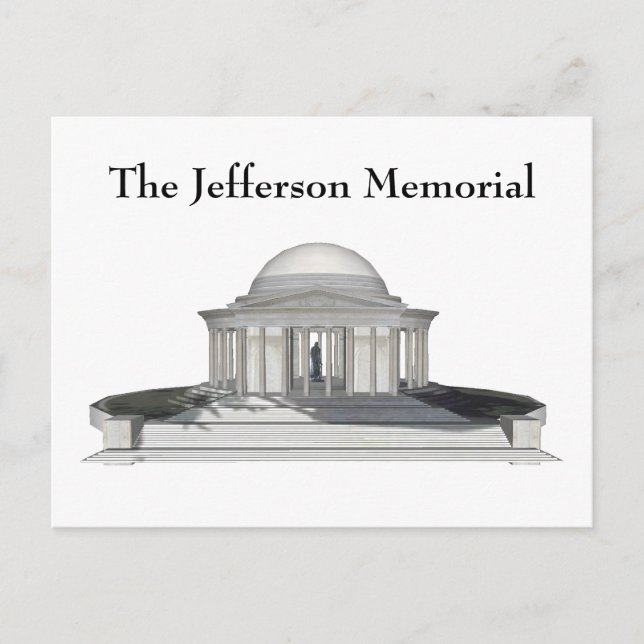 Jefferson Memorial: Postkarten (Vorderseite)