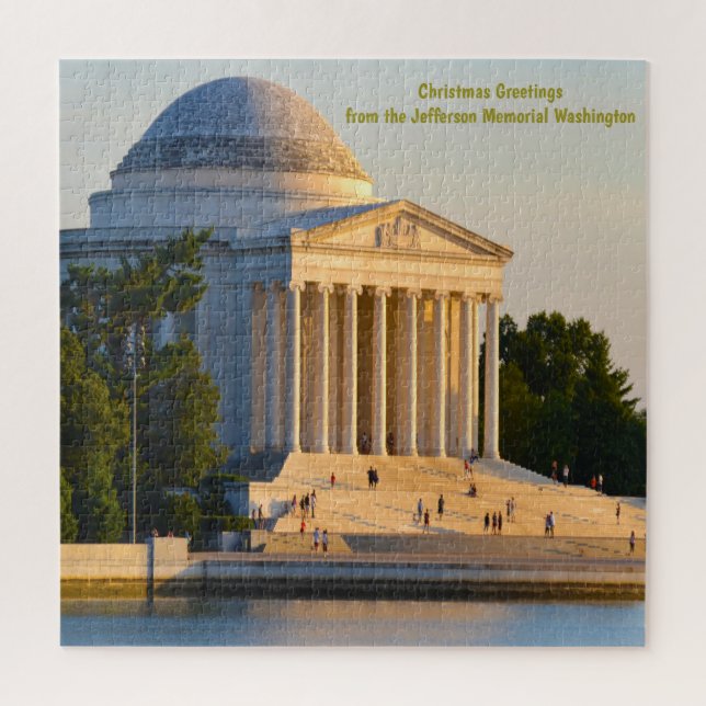 Jefferson Memorial Washington DC. Jigsaw Puzzle (Vertikal)
