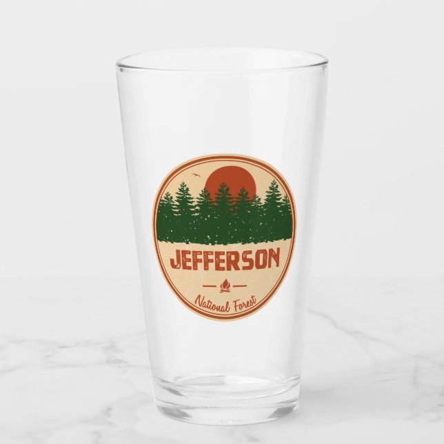 Jefferson National Forest Glas (Vorderseite)