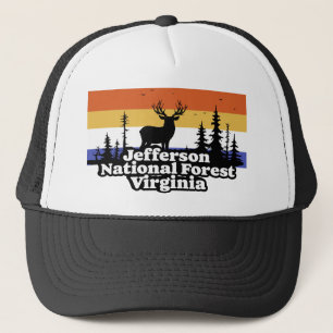 Jefferson National Forest Virginia Truckerkappe