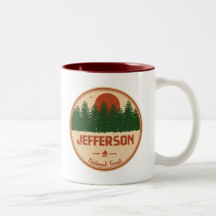 Jefferson National Forest Zweifarbige Tasse