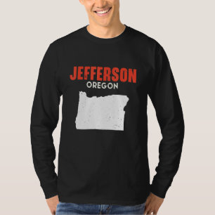 Jefferson Oregon USA Bundesstaat Amerika Reisen Or T-Shirt