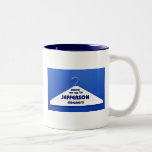 Jefferson-Reiniger Zweifarbige Tasse