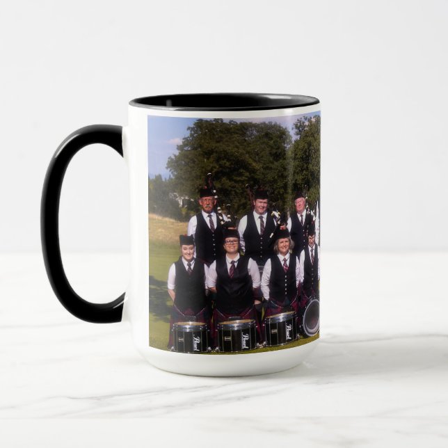 Jefferson-Rohr-Band Tasse (Links)
