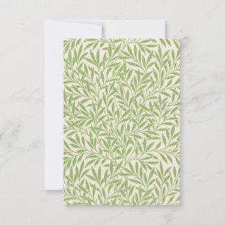 Jeffrey and Co. Willow Print Card Dankeskarte