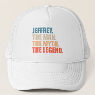 Jeffrey der Mann der Mythos die Legende Truckerkappe