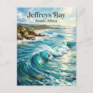 Jeffreys Bay Südafrika Postkarte