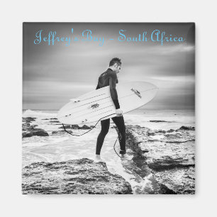 Jeffrey's Bay Surfer Magnet