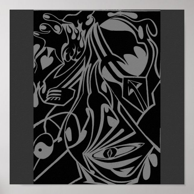 Jeffs kreatives Outlet Poster (Vorne)