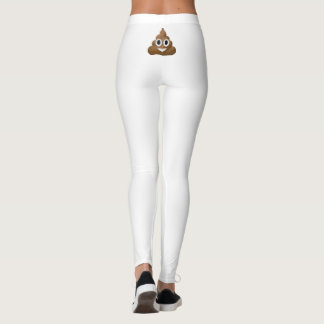Jeggings mit kacken emoji leggings