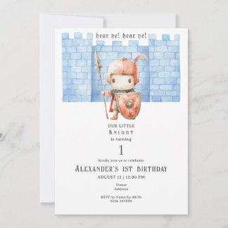 Jegliche Alterskinder Mittelalter Ritter Renfaire Einladung