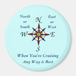 Jegliche Art Cruising Magnet