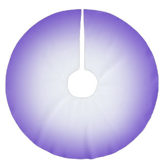 Jegliche Farbe mit Lila Ombre Treppenstück Polyester Weihnachtsbaumdecke