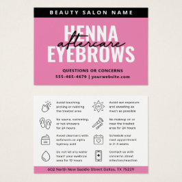 Jegliche Farbe rosa Augenbrauen Tint Henna Brows A