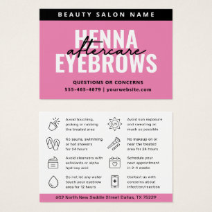 Jegliche Farbe rosa Augenbrauen Tint Henna Brows A