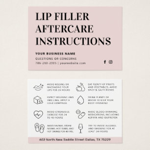 Jegliche farbrosa Lippenflasche Botox Aftercare-Ka