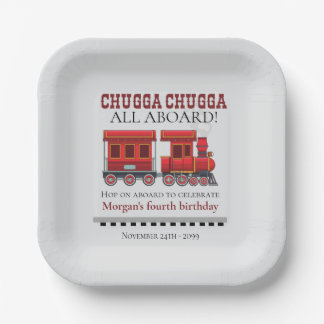 Jegliche Geburtstagspartei Niedlich Red Western Tr Pappteller