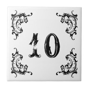 JEGLICHE NUMMER Marmortür Fliese