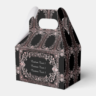 Jegliche Rose Gold Frame Gable Geschenkschachtel
