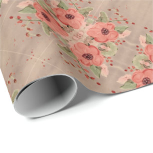 Jeglicher Fall Flower Gift Wrap Geschenkpapier