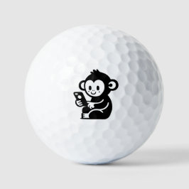 Jeglicher Farbmonkey Golfball