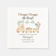 Jeglicher Geburtstag Wasserfarbenfroher Zug Fun Ex