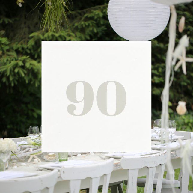 Jeglicher neutraler Geburtstagscocktail Napkins Serviette (Von Creator hochgeladen)