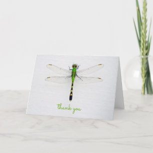 Jeglicher Zufall Danke mit Dragonfly Karte