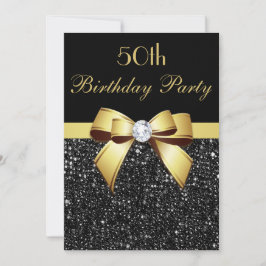 Jegliches Alter Geburtstags-Imitat-Sequins Bogen S Einladung