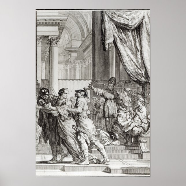 Jehoiada, Hohepriester von Jerusalem, Ausrufung Poster (Vorne)