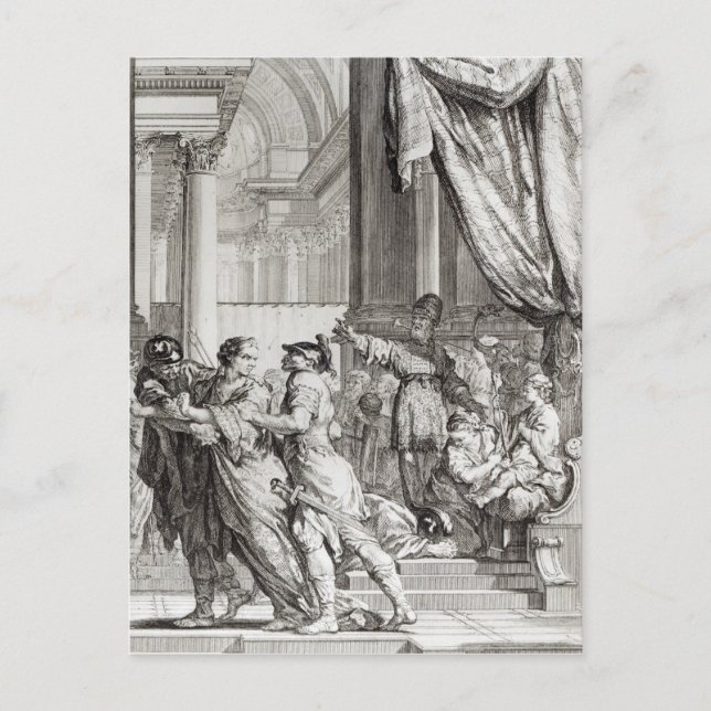 Jehoiada, hoher Priester von Postkarte (Vorderseite)