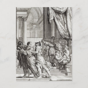 Jehoiada, hoher Priester von Postkarte