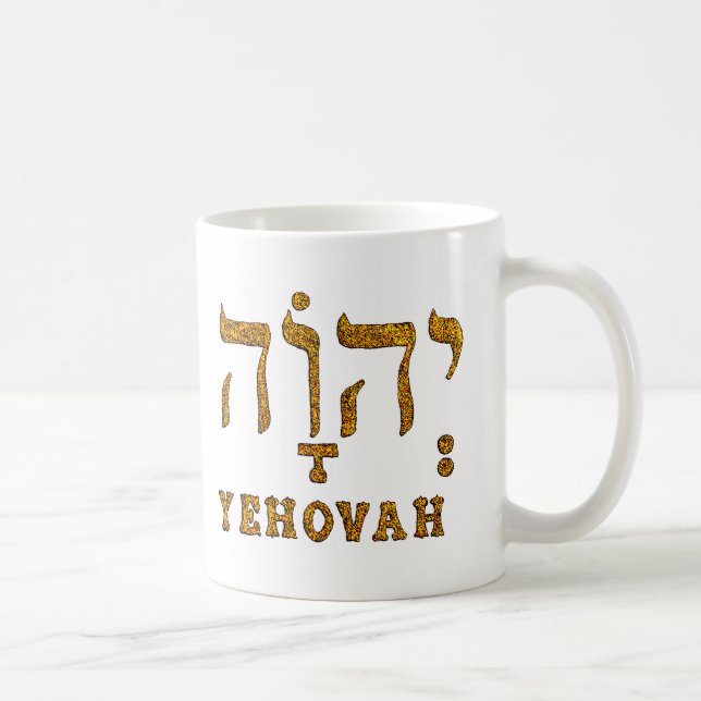 JEHOVA KAFFEETASSE (Rechts)