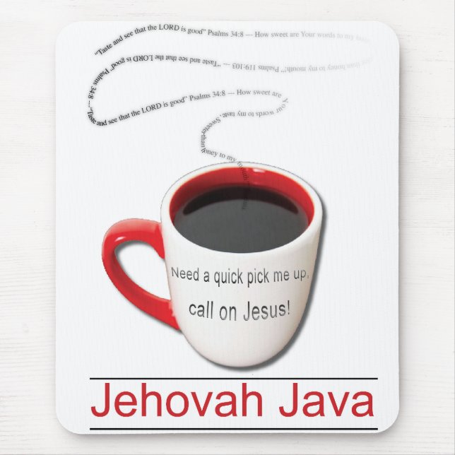 Jehovah Java Mousepad (Vorne)