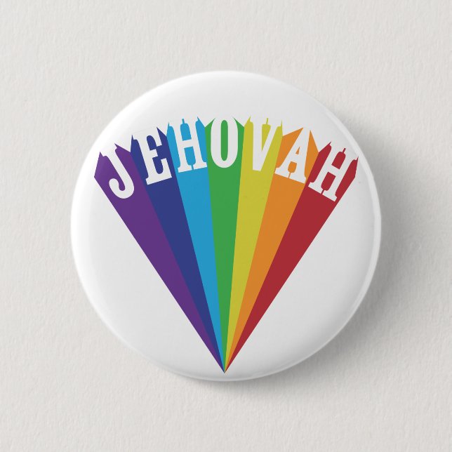 Jehovah-Knopf Button (Vorderseite)