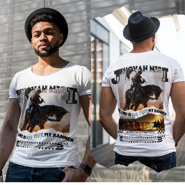 Jehovah Nisi: Gott ist mein Banner - Modernes Chri T-Shirt