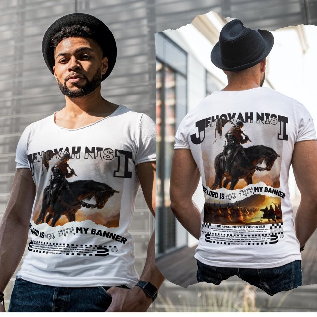 Jehovah Nisi: Gott ist mein Banner - Modernes Chri T-Shirt (Von Creator hochgeladen)