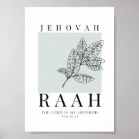 Jehovah Raah Printable
