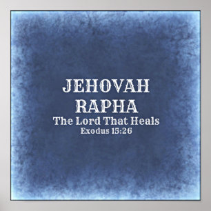 Jehovah Rapha Poster