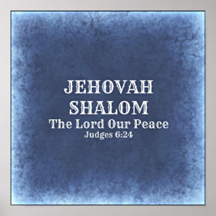 Jehovah Shalom Poster