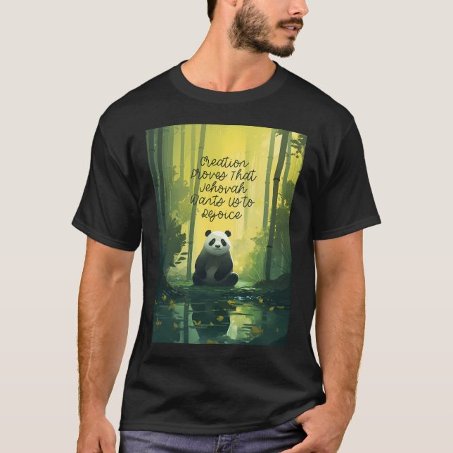 Jehovah Will uns, uns zu freuen T-Shirt (Vorderseite)