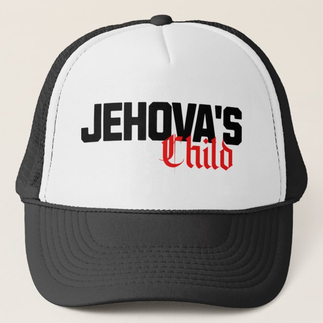 Jehovahs Child Cap Truckerkappe (Vorderseite)