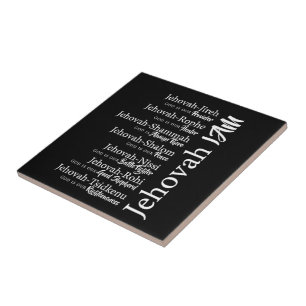 Jehovahs Namen Fliese