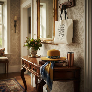 Jehovahs Namen Tragetasche