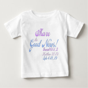 Jehovas gute Nachricht für Zeugen Baby T-shirt