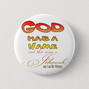 Jehovas Shirt für Zeugen Button