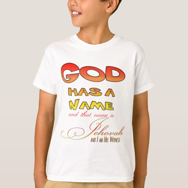 Jehovas Zeuge T-Shirt (Vorderseite)