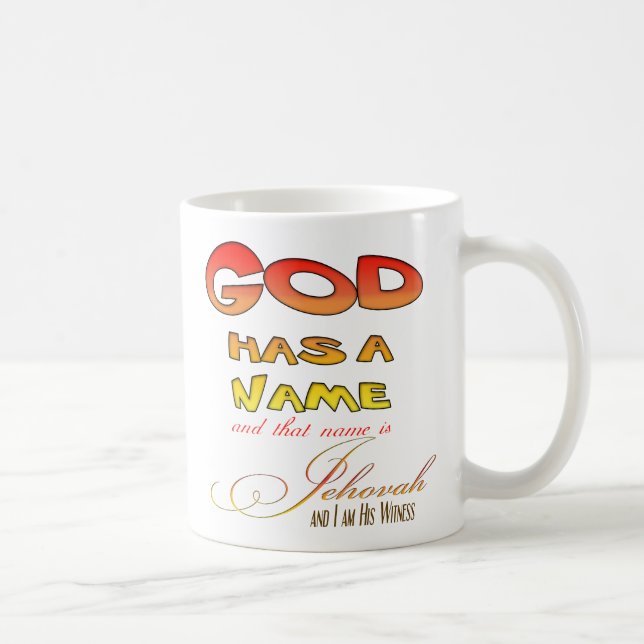 Jehovas Zeuge Tasse (Rechts)