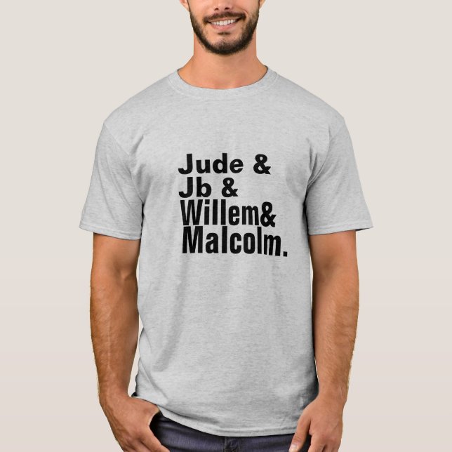 Jehuda JB Willem Malcolm T-Shirt (Vorderseite)