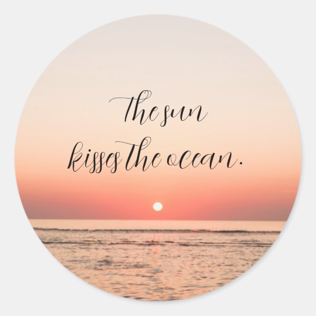 Jeju 02 | ]Aufkleber Runder Aufkleber (Vorderseite)